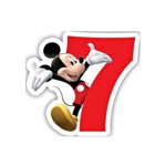 Lumanare tort cifra 7 Mickey Mouse Disney, Krull Toys SRL