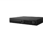 DVR TURBO HD 16 canale Hikvision IDS-7316HQHI-M4/S 16-ch IP camera inputs and 4 SATA interfaces, H.265 Pro+/H.265 Pro/H.265/H.264+/H.264 video compression, 1080p@15 fps encoding capability, HDTVI/AHD/CVI/CVBS/IP video inputs, POS triggered recording and , HIKVISION