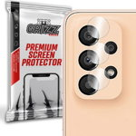 Lentile protectie camera foto, GrizzGlass, Sticla, Compatibil Samsung Galaxy A73, GrizzGlass