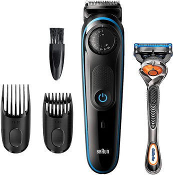 Aparat de tuns Braun Beard Trimmer BT5240 + Gillette Fusion 5 ProGlide