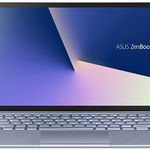 Laptop ASUS ZenBook 14 UM431DA-AM030, AMD Ryzen 7 3700U pana la 4GHz, 14" Full HD, 16GB, SSD 1TB, AMD Radeon RX Vega 10, Endless OS, Utopia Blue