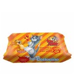 Cottonino Servetele Umede Tom Si Jerry 72 Buc. Pepene Galben Engros, 