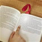 Lampa pentru citit - Clip Book Light - Red