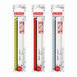 Rigla Plastic 17Cm My.Pen 3 Combinatii De Culori Herlitz, Herlitz