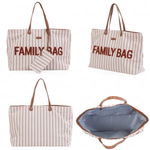 Geanta Childhome Family Bag nude alb, Childhome