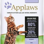 APPLAWS Cat Adult Chicken with Extra Duck 2,4 kg (6x400 g) Pachet hrana uscata pisica, cu pui si rata, APPLAWS