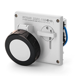 Priza interblocabila\n32A 3P+N+E 5h 600-690V 50Hz 60Hz 136X125MM terminal cu surub Cu interblocaj mecanic, Scame
