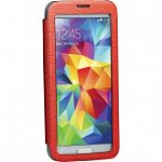 Book touch screen window pentru Samsung Galaxy s5 Colectia lucent - rosu, Promate