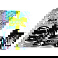 The Youth Flex, Femei, Set: Ser pentru ten, Youthportion, 10 ml + Masca pentru ten, Youthmud, 50 g + Crema pentru fata, Youthcream, 15 ml, Glamglow