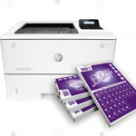 Imprimanta HP LaserJet Pro M501dn - Pachet PROMO cu 1 top etichete in coala A4 la alegere GRATUIT