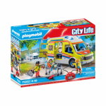 Playmobil Playmobil Ambulanță cu lumină și sunet 71202, Playmobil