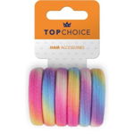 Set 6 elastice de par Rainbow, Top Choice TC26386, Top Choice