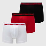 HUGO boxeri 3-pack bărbați, culoarea roșu 50492375, Hugo