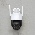 Camera supraveghere video PNI House IP575 5MP WiFi cu IP, zoom optic 20x, lentila varifocala, PNI