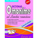 Dictionar De Omonime Al Limbii Romane - M.e. Iocobescu