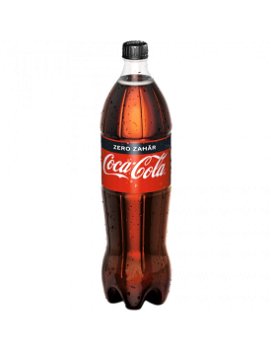 Suc carbogazos Coca Cola Zero, 1.25L