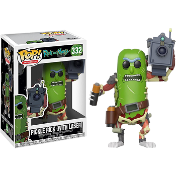 Funko Pop: Rick and Morty - Pickle Rick (With Laser), Funko