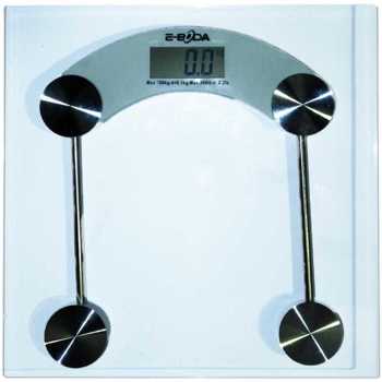 Cantar Electronic de persoane E-BODA CEP 1020, capacitate 180 kg, avertizare depasire greutate\/ baterie scazuta, Transparent