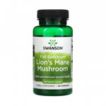 Swanson Full Spectrum Lion's Mane Mushroom (ciuperca Coama Leului), 500 mg, 60 capsule