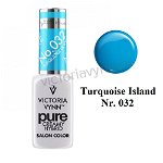 Oja Semipermanenta Pure Creamy Turquoise Island, Victoria Vynn