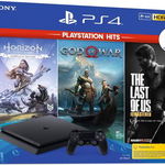 Consola Sony PlayStation 4 Slim 1TB Black + God of War + Horizon Zero Dawn Complete Edition + The Last of Us Remastered