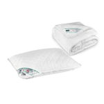 Set Baby HypoallergenicMed - perna 40x60 cm si pilota 100x140 cm hipoalergenica pentru bebelusi