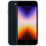 Telefon mobil iPhone SE3 64GB Dual Sim Midnight, Apple
