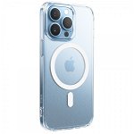 Husa Spate Ringke Fusion Magnetic Magsafe Compatibila Cu iPhone 13 Pro, Transparenta Matta - 8843555
