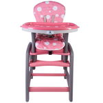 Scaun de masa multifunctional roz Kidscare, Kidscare