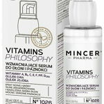 Ser pentru maini si unghii Vitamin Philosophy, 30ml, Mincer Pharma, Mincer Pharma