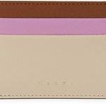 Marni Leather Card Holder MULTICOLOUR