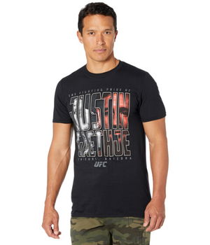 Imbracaminte Barbati UFC Justin Gaethje Fighting Pride Tee Black, UFC