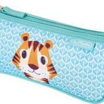 Penar tip etui triunghiular sport, Cute Animals Tiger, Herlitz