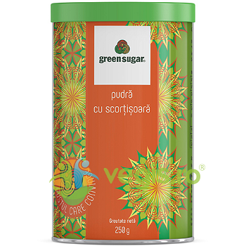 Green Sugar cu Aroma de Scortisoara 250g, REMEDIA