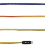 Cablu de date Tellur FRF Tricolor MicroUSB 1m