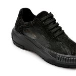 Pantofi sport GRYXX negri, MO1701, din material textil