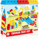 Set de constructie - 50 piese, DOLU, 1-2 ani +, DOLU