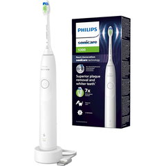 Periuta de dinti electrica HX7108/01, 62.000 miscari/minut, autonomie 21 zile, 1 mod periere, 2 intensitati, senzor presiune integrat, functia BrushSync, inclus capat de periere Otimal White, alb Periuta de dinti electrica HX7108/01, 62.000 miscari/minut, autonomie 21 zile, 1 mod periere, 2 intensitati, senzor presiune integrat, functia BrushSync, inclus capat de periere Otimal White, alb