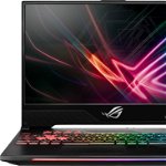Notebook / Laptop ASUS Gaming 15.6'' ROG GL504GS, FHD 144Hz 3ms, Procesor Intel® Core™ i7-8750H (9M Cache, up to 4.10 GHz), 16GB DDR4,1TB + 256GB SSD, GeForce GTX 1070 8GB, No OS