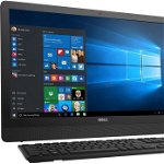 Sistem All-In-One DELL 23.8" Inspiron 3464, FHD IPS, Procesor Intel® Core™ i3-7100U 2.4GHz Kaby Lake, 4GB, 1TB, GMA HD 620, Win 10 Home