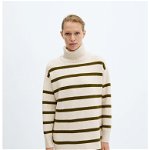 Rochie-pulover cu model in dungi Marini