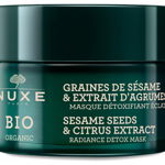 Masca cu seminte de susan si extract de citrice, Bio Organic, Nuxe, 50 ml, Nuxe