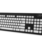 Tastatura cu fir Esperanza Singapore, USB, 10mA, 5V/0,25V, 44,5 x 15,5x 2,1cm, negru/alb, Esperanza