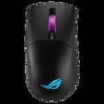 Mouse gaming wireless bluetooth si cu fir ASUS ROG Keris negru iluminare RGB