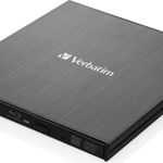 Blu-Ray Writer extern Verbatim Slimline 43890, USB 3.0, Negru, Verbatim