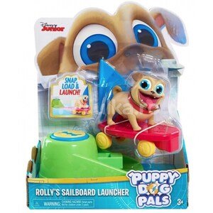 Figurina cu lansator Puppy Dog Pals - Rolly