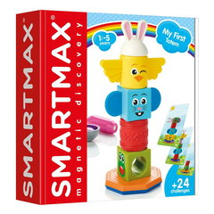 Joc magnetic Smart Max, My First Totem, Primul meu totem, 7 piese, Smart Games