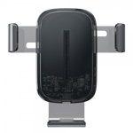 Suport Incarcator Auto Baseus Explore Quick Charge Wireless Qi 15w ,compatibil Cu Samsung ,huawei ,iphone ,xiaomi -wxyl-k01
