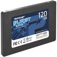 SSD PATRIOT, BURST ELITE, 120 GB, 2.5 inch, S-ATA 3, 3D QLC Nand, R/W: 450/320 MB/s, 45506952 "PBE120GS25SSDR"
