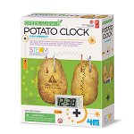 Joc educativ ceasul cartof, Potato Clock, Green Science, 1